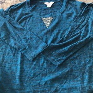 Juicy Couture shirt with bling